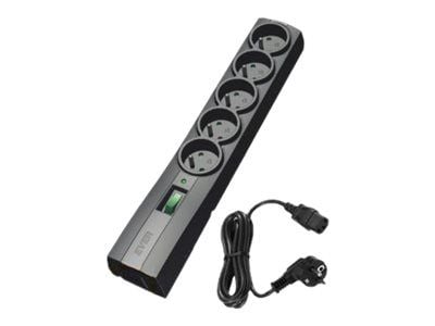 EVER Variant - Överspänningsskydd - AC 250 V - 2500 Watt - utgångskontakter: 5 - 2 m sladd