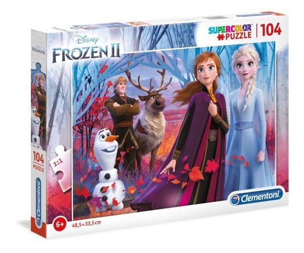 Clementoni SuperColor Disney Frozen 2 - Disney Frozen 2 - pussel - 104 bitar