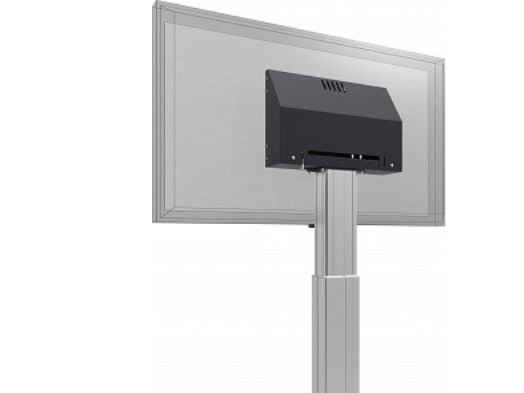 Floor lift XL on wheels for touch screen max. 86 inch, 120 kg BLACK