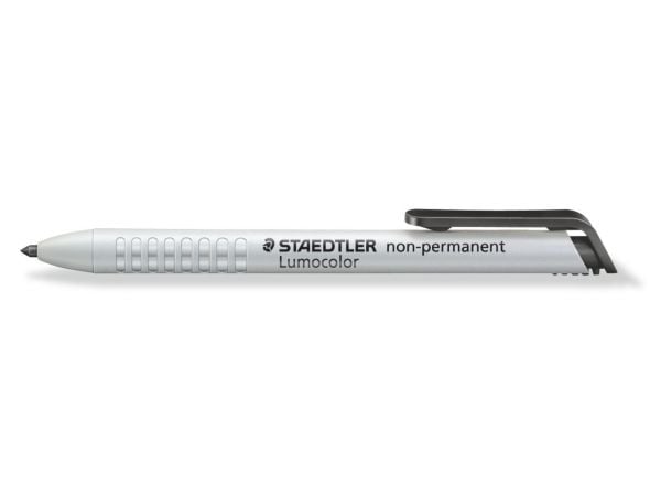 STAEDTLER Lumocolor omnichrom - Markør - ikke-permanent - svart - 3 mm - retraktil