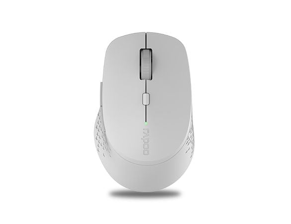 Rapoo M300 Silent, Oikeakätinen, RF Wireless + Bluetooth, 1600 DPI, Harmaa