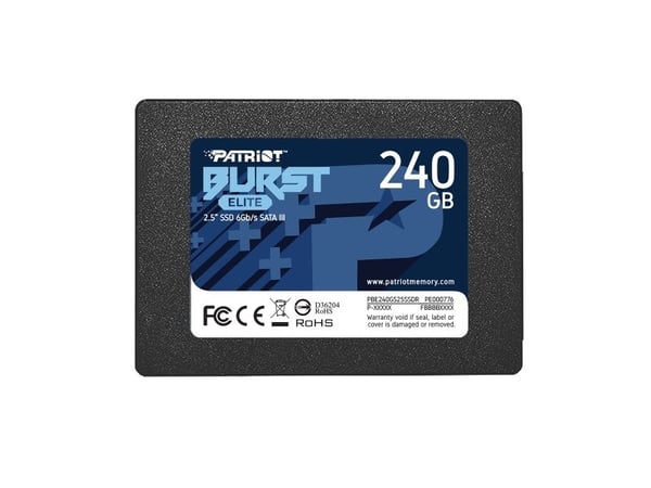 Patriot Burst Elite - SSD - 240 GB - intern - 2.5" - SATA 6Gb/s