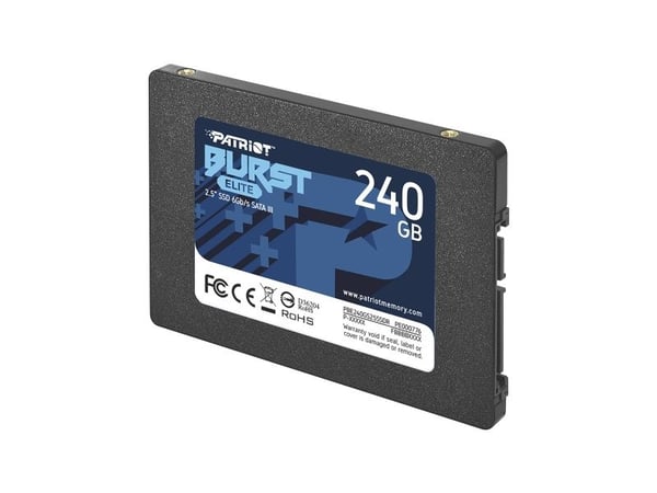 Patriot Burst Elite - SSD - 240 GB - intern - 2.5" - SATA 6Gb/s