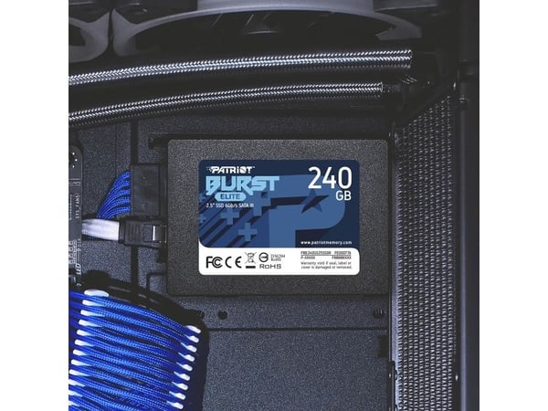 Patriot Burst Elite - SSD - 240 GB - intern - 2.5" - SATA 6Gb/s