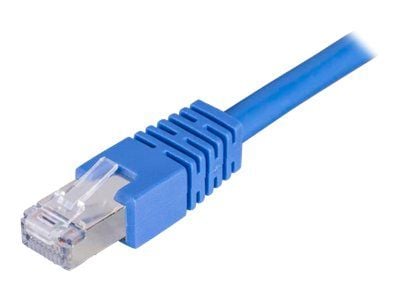 DELTACO STP-611 - Patch-kabel - RJ-45 (hane) till RJ-45 (hane) - 1.5 m - F/UTP (folieöverdraget oskärmat tvinnat par) - CAT 6 - blå