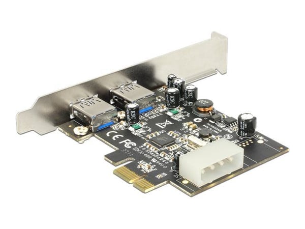 Delock PCI Express card > 2x USB 3.0 - USB-adapter - PCI Express x1 - USB 3.0 x 2