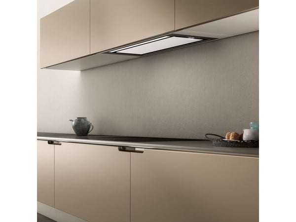 Elica Hidden IX/A/90 - Panser - hvelv - Nisje - bredde: 69.4 cm - dybde: 26.25 cm - uttrekking - rustfritt stål