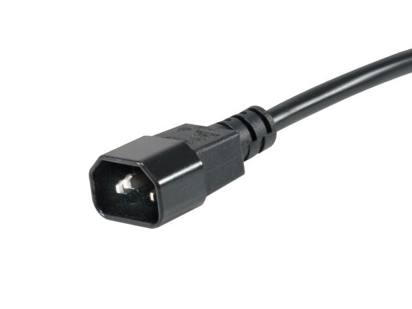 Equip 333286, 1U, Vaaka, Muovi, Musta, Musta, 8 AC-pistorasia(a)