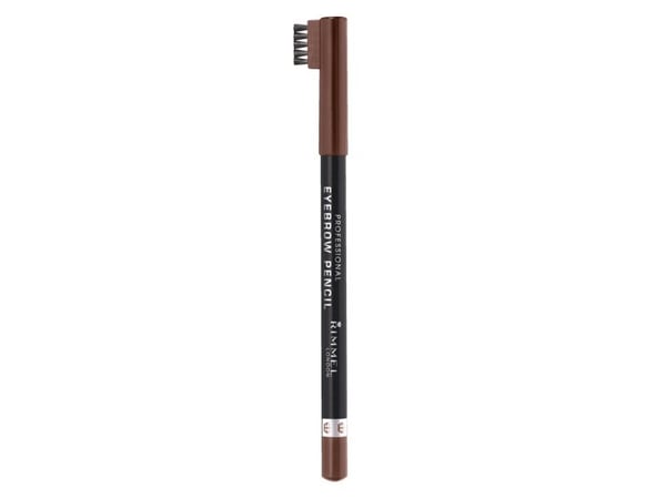 Rimmel Professional Eyebrow Pencil, Brun, Hazel, 1,4 g, HYDROGENATED PALM KERNEL GLYCERIDES, HYDROGENATED VEGETABLE OIL, HYDROGENATED PALM GLYCERID...