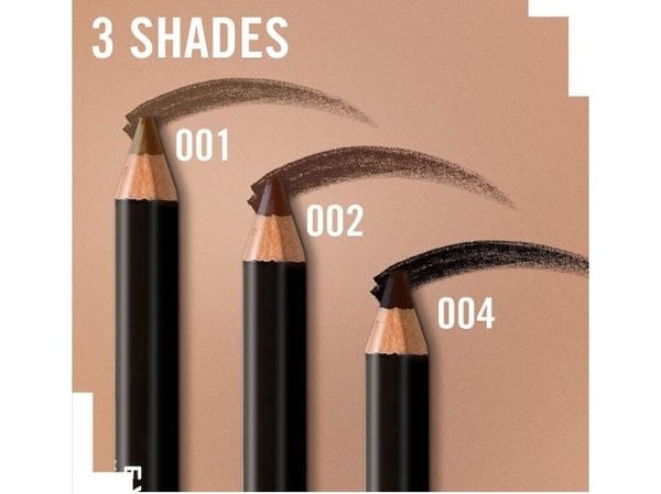 Rimmel Professional Eyebrow Pencil, Brun, Hazel, 1,4 g, HYDROGENATED PALM KERNEL GLYCERIDES, HYDROGENATED VEGETABLE OIL, HYDROGENATED PALM GLYCERID...