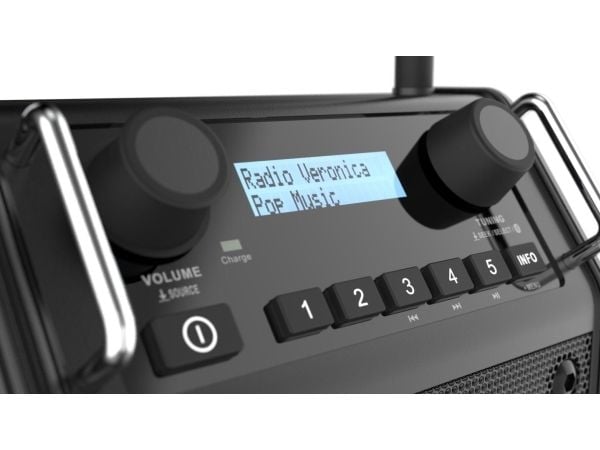 Perfectpro DABPRO, Bærbar, Digitalt, DAB+, FM, 4 W, 1-veis, 7,62 cm