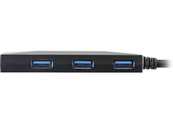 InLine 35398, USB 2.0 Type-C, USB 3.2 Gen 1 (3.1 Gen 1) Type-C, USB 3.2 Gen 2 (3.1 Gen 2) Type-A, 5000 Mbit/s, Svart, 0,3 m, AC