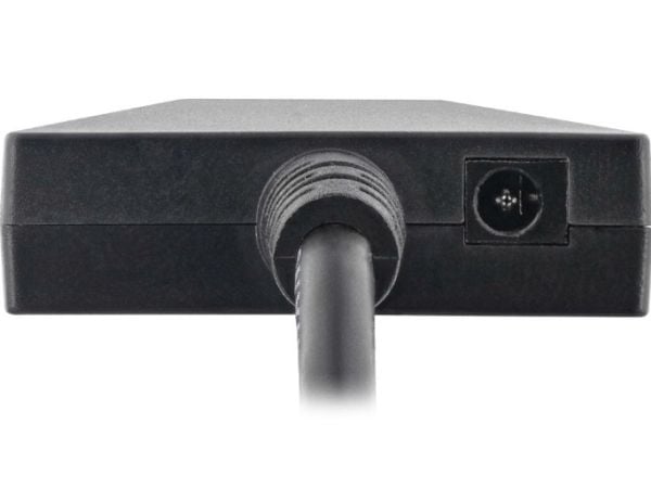 InLine 35398, USB 2.0 Type-C, USB 3.2 Gen 1 (3.1 Gen 1) Type-C, USB 3.2 Gen 2 (3.1 Gen 2) Type-A, 5000 Mbit/s, Svart, 0,3 m, AC