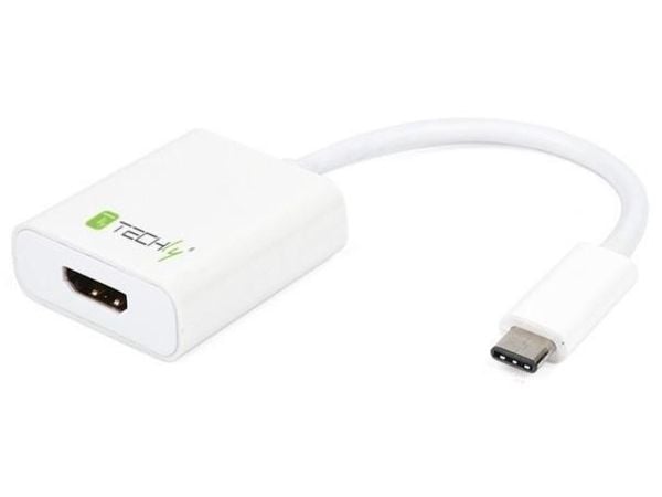 TECHly - Extern videoadapter - USB-C 3.1 Gen 1 - HDMI - vit
