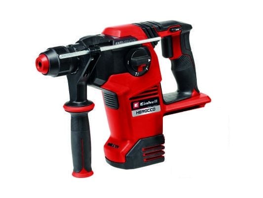 Einhell HEROCCO 36/28, SDS Plus, Sort, Rød, Børsteløs motor, 3,2 J, 28 Nm, Batteri - SOLO