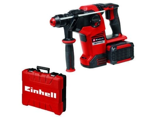 Einhell HEROCCO 36/28, SDS Plus, Sort, Rød, Børsteløs motor, 3,2 J, 28 Nm, Batteri - SOLO