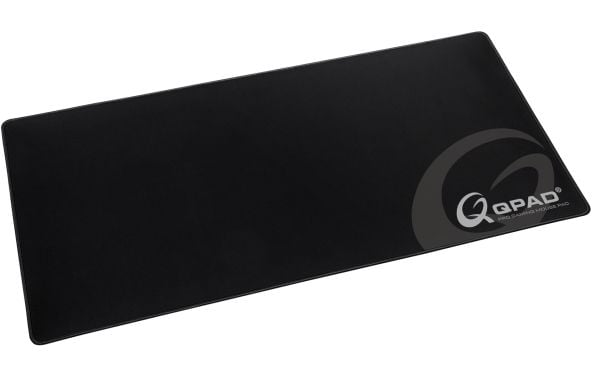 QPAD FX900, Svart, Monokromatiskt, Tyg, Halksäkert underlag, Spelmusmatta