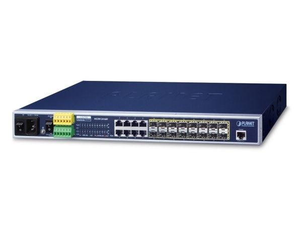PLANET MGSW-24160F - Switch - L4 - Styrt - 8 x 1000Base-T + 16 x 1000Base-X - rackmonterbar