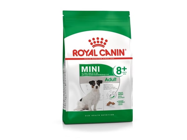 Royal Canin Mini Adult 8+, Senior, Mini (5 - 10kg), Höns, Ris, Grönsaker, 8 kg