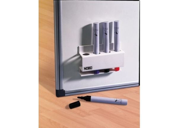 Nobo magneettinen kynäpidike 4 kynälle, 120 mm, 320 mm, 80 mm, 47 g, 121 mm, 85 mm