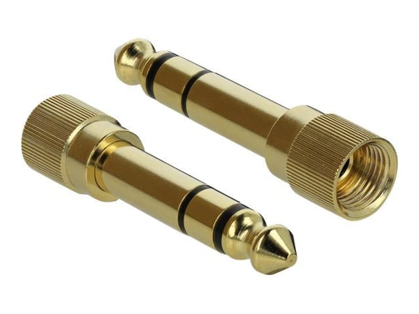 DeLOCK 85783, 3.5mm, Uros, 3.5mm, Naaras, 5 m, Musta, Harmaa