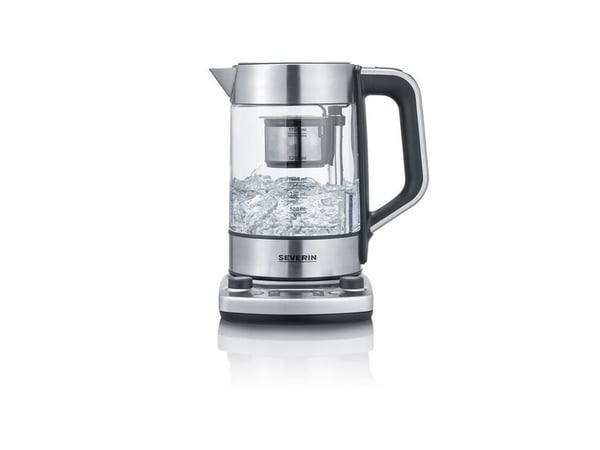 SEVERIN Professional WK 3422 - Temaskin/kjele - 1.7 liter - 3 kW - glass/brushed stainless steel/black