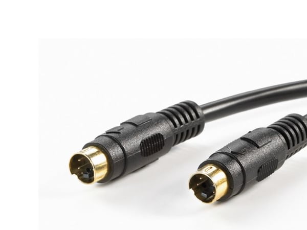 Secomp VALUE - Videokabel - S-Video - 4-pins mini-DIN hann til 4-pins mini-DIN hann - 5 m - skjermet - svart