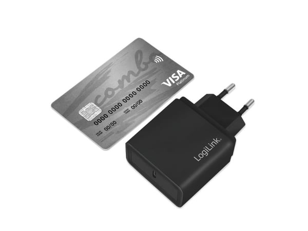 LogiLink PA0258, Sisätila, AC, 12 V, 3 A, Musta