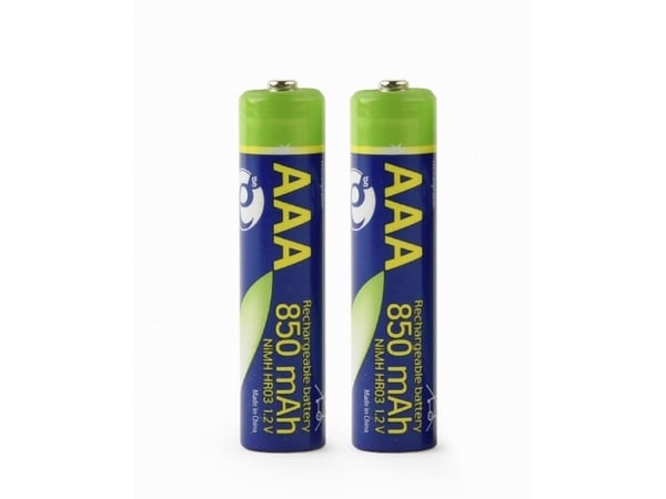 Gembird EnerGenie - Batteri - ready-to-use 2 x AAA - NiMH - (ladbare) - 850 mAh