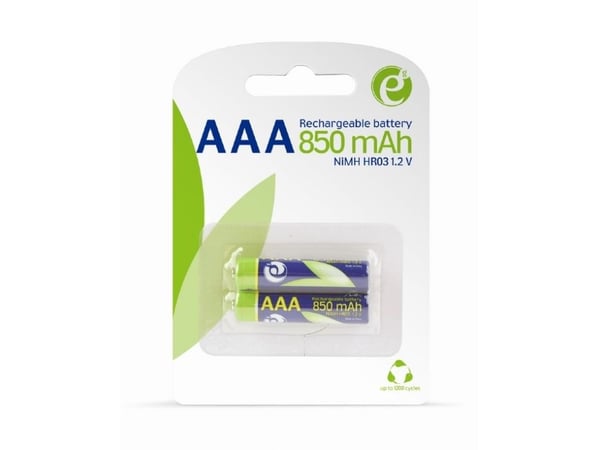 Gembird EnerGenie - Batteri - ready-to-use 2 x AAA - NiMH - (ladbare) - 850 mAh