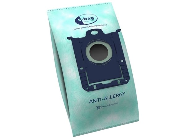 s-Bag Anti-Allergy E206S - Pose - for støvsuger (en pakke 4)