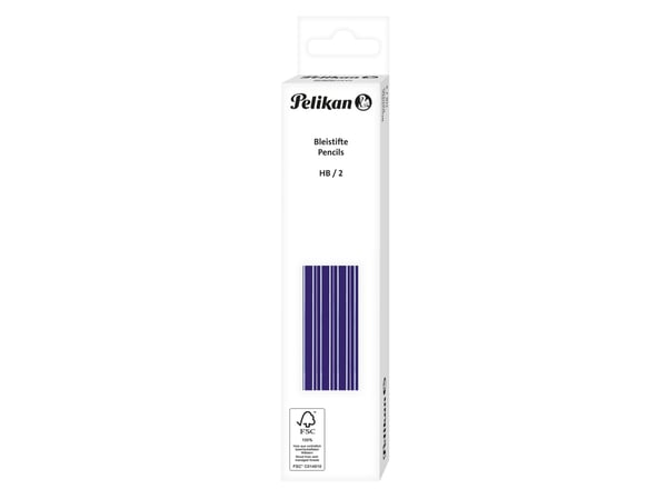 Pelikan 978932, HB, Blå, Hexagonal, Tyskland, Låda, 12 styck