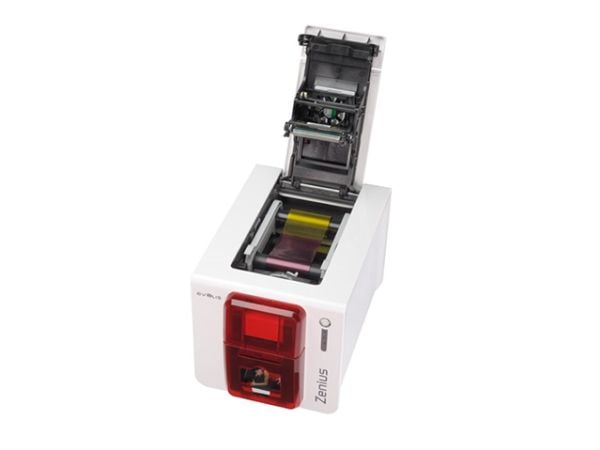 Evolis Zenius Expert, Lämpösiirto, Väri, Langallinen & langaton, Punainen