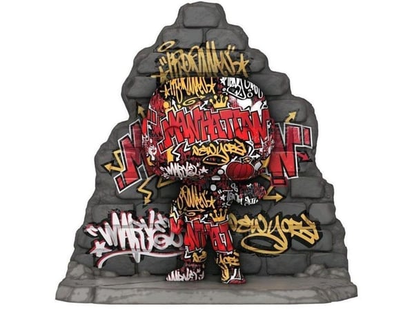 Funko Pop Actionfigur Superheltfigurer Funko POP MARVEL DELUXE IRON MAN STREET ART GRAFITTI DECO N 753