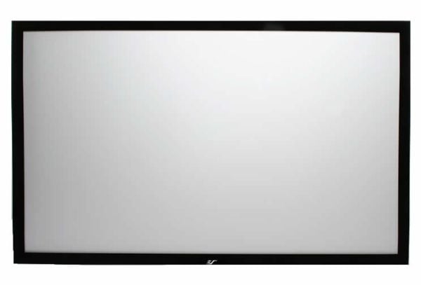 Elite SableFrame ER100WH1 - Projeksjonsskjerm - veggmonterbar - 100" (254 cm) - 16:9 - CineWhite - svart