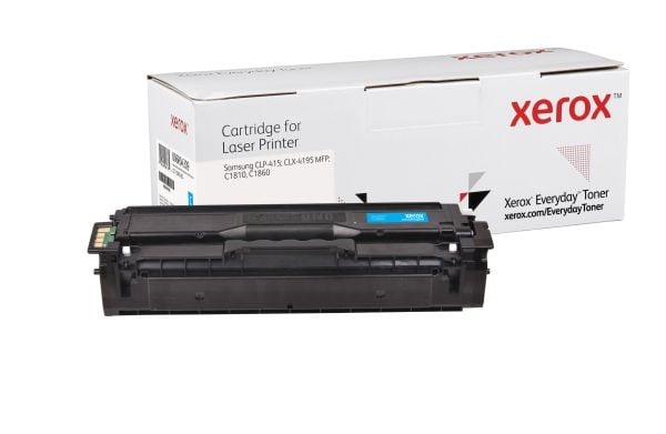 Everyday - Cyan - kompatibel - tonerpatron (alternativ for: Samsung CLT-C504S) - for Samsung CLP-415, CLX-4195; MultiXpress SL-C1453, C1454; Xpress...
