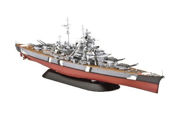 Revell Bismarck, Modellskepp, Monteringssats, 1:700, Battleship Bismarck, Pro, 295 styck