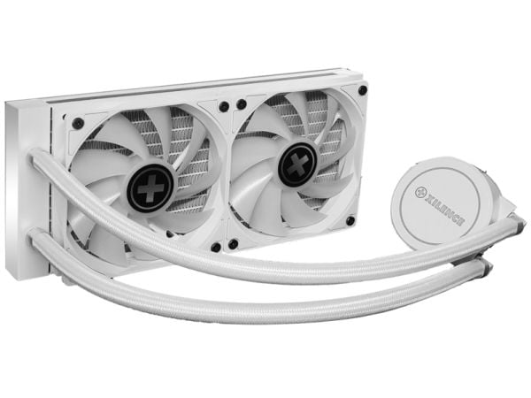 Xilence Performance A+ Series LiQuRizer LQ240.W.ARGB - Væskekjølesystem for prosessor - (for: LGA1156, AM2, AM2+, LGA1366, AM3, LGA1155, AM3+, LGA2...