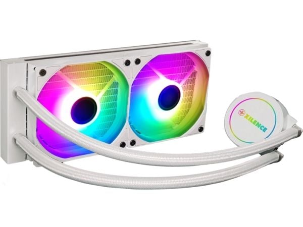 Xilence Performance A+ Series LiQuRizer LQ240.W.ARGB - Væskekjølesystem for prosessor - (for: LGA1156, AM2, AM2+, LGA1366, AM3, LGA1155, AM3+, LGA2...