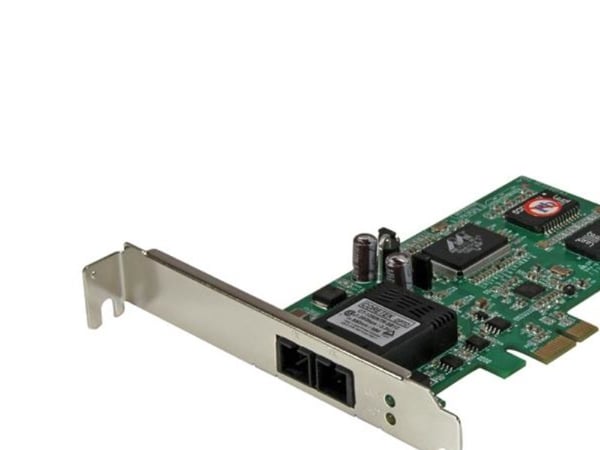 Startech PCI Express Gigabit Ethernet Multimode SC Fiber Network Card - Nettverksadapter - PCI Express x1 - 1000Base-FX