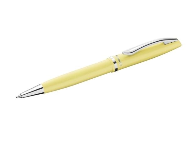 Pelikan Jazz Pastell, Klämma, Indragbar kulspetspenna med vridfunktion, Påfyllnadsbar, Blå, 1 styck, Medium
