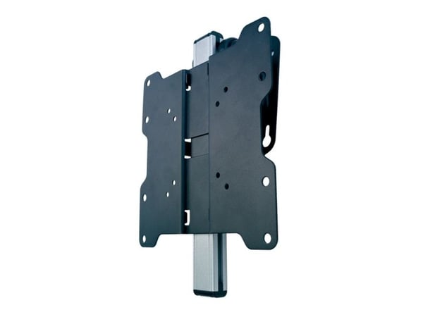 PureMounts PM-Slope-37 - Monteringssett (takmontering, kontaktplate) - for LCD-TV - plastikk, aluminium - svart, sølvgrå - skjermstørrelse: 23"-37"