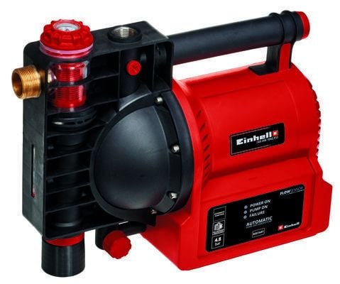 Einhell GE-AW 1042 FS, 1050 W, AC, 4,8 Bar, 4200 l/h, Svart, Röd