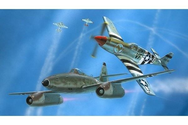 Revell Combat Set Messerschmitt Me262 & P-51B Mustang 1:72