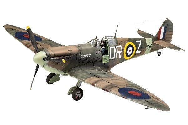 Revell Spitfire Mk.II, Flymodell med fastvinge, Monteringssett, 1:32, Spitfire Mk.II, Hankjønn, Plast