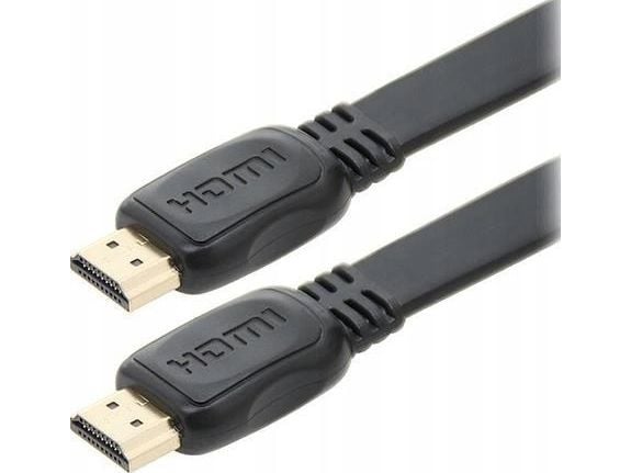 Blow Classic - High Speed - HDMI-kabel med Ethernet - HDMI hann til HDMI hann - 5 m - flat, 1080p-støtte