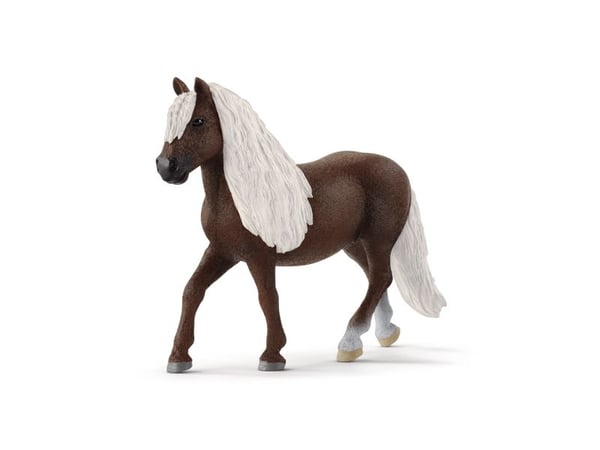 Schleich svart skogshingst