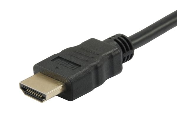 Equip 119323, 3 m, HDMI, DVI-D, Hankjønn, Hankjønn, Gull