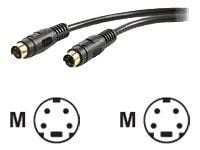 Secomp VALUE - Videokabel - S-Video - 4-pins mini-DIN hann til 4-pins mini-DIN hann - 5 m - skjermet - svart