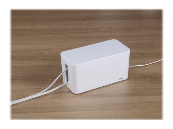 Hama Cable Box "Mini" - Kabelstyringsboks - hvit